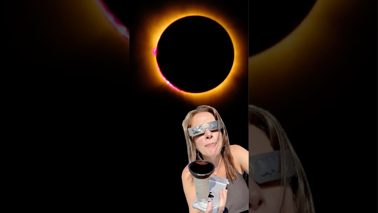 🤩☀️Así CAPTURAMOS el ECLIPSE TOTALcon MÓVIL #eclipse #eclipse2026 #astrophoto ​⁠ @vivo_global
