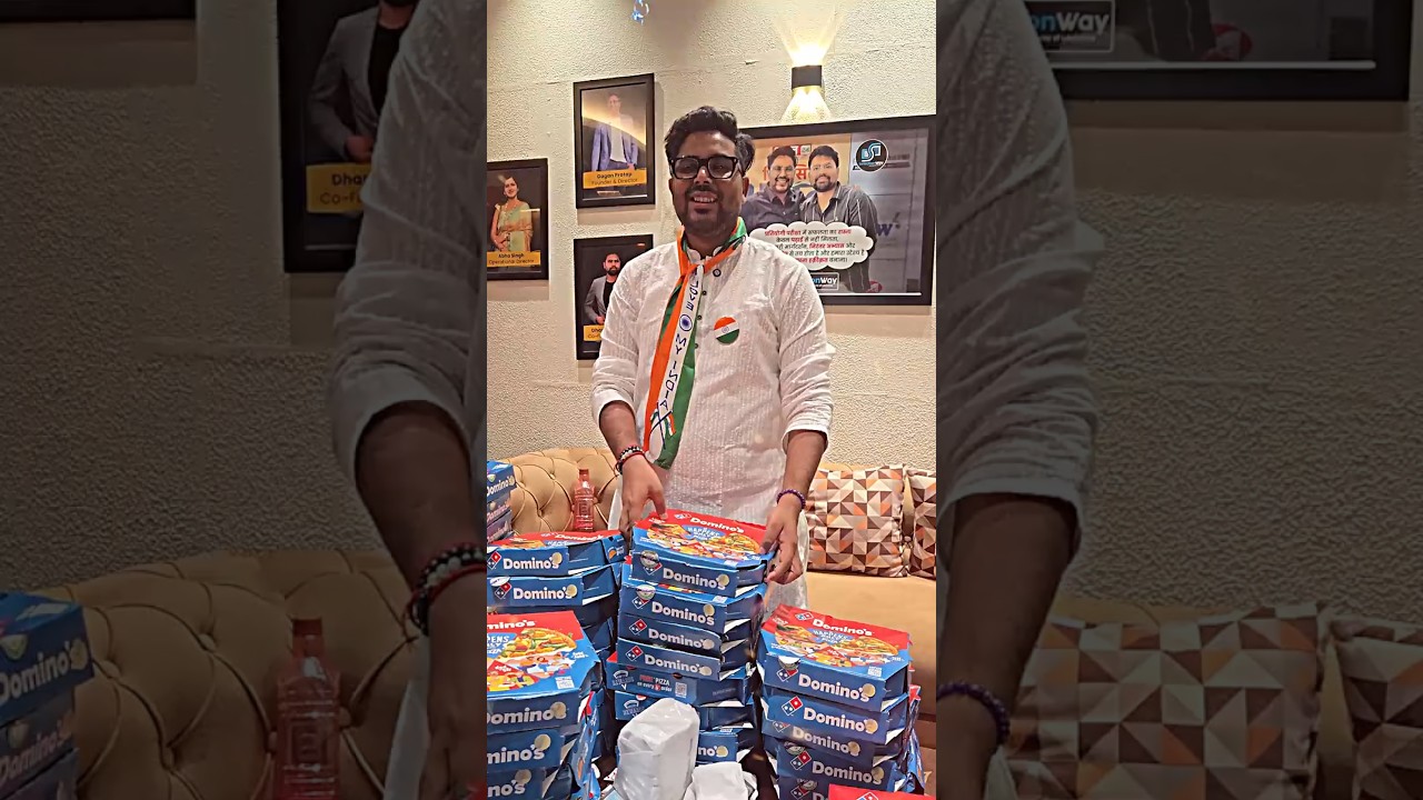 पिज्जा Party दी Gagan Sir ने 🎁 SelectionWay 😎 Gagan Pratap Sir 🔥 #independenceday #pizza #party