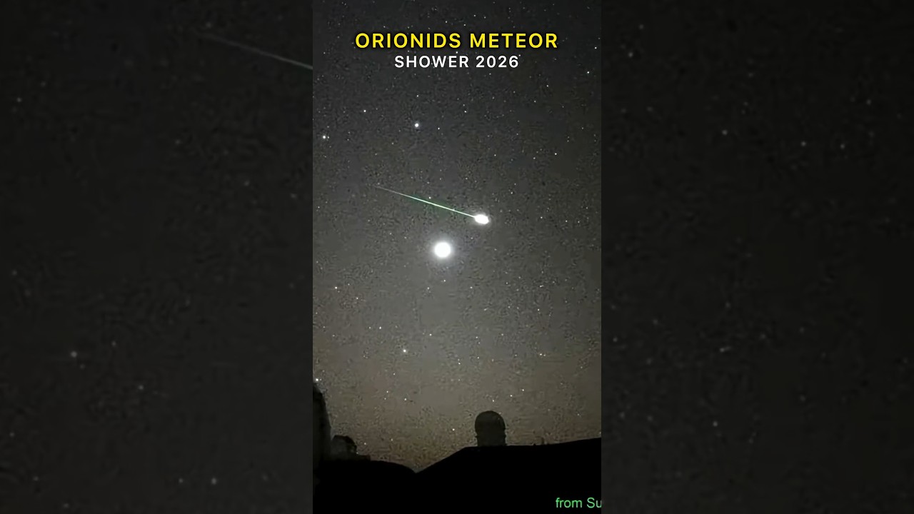 Orionid Meteor Shower 2026 Is Here! 🌠