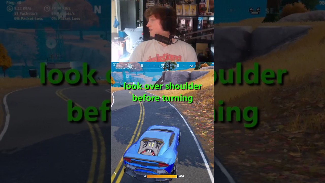 Fortnite's (hardest?) driving challenge #short