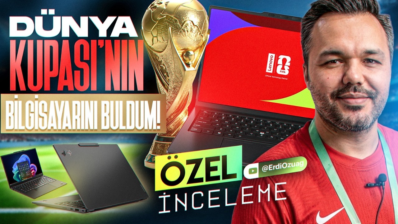 Dünya Kupası'nın resmi bilgisayarını buldum | Özel video - Türkiye'de ilk