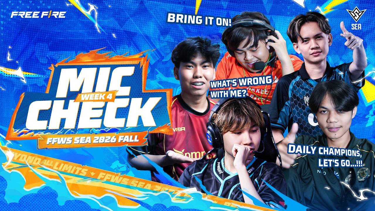 "WOY JANGAN GERAK KALO GAK ADA KEPAL" - MBR | MIC CHECK WEEK 4 - FFWS SEA 2026 FALL