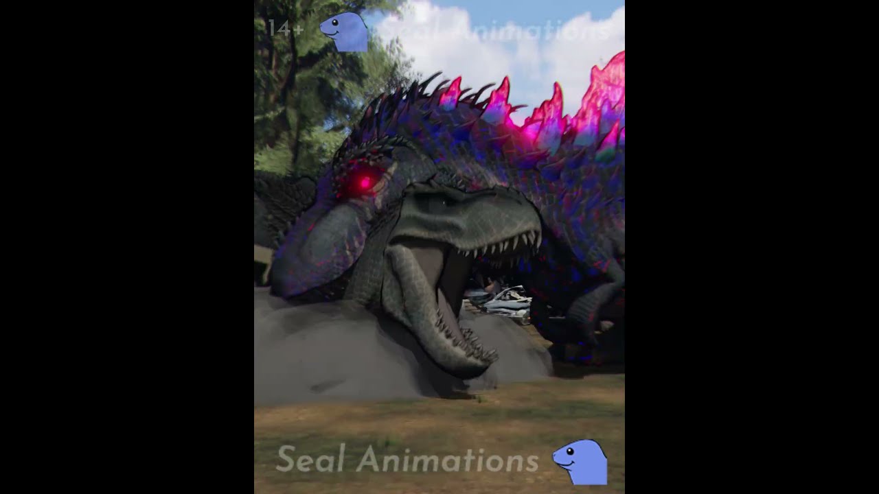 Mortem Rex vs Vastatosaurus Rex and Distortus Rex | Animation #shorts