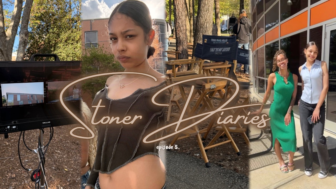 st0ner diaries: I STARTED ACTING?! bts of set life, networking + MORE