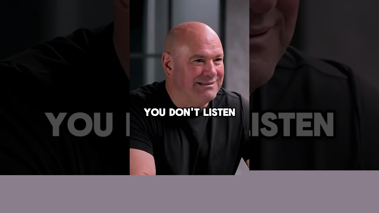 Dana White Reveals Why He Loves Haters