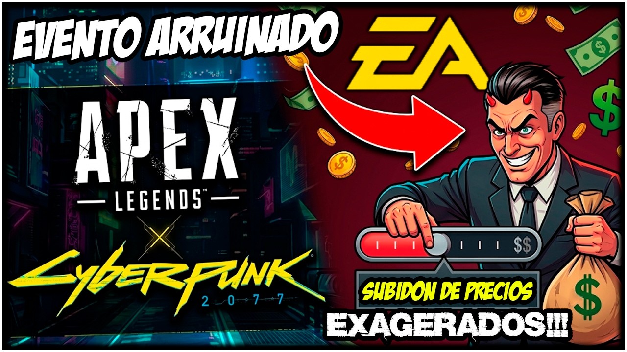 Cyberpunk x Apex Legends ARRUINADO por EA... 🤦‍♂️📉👎