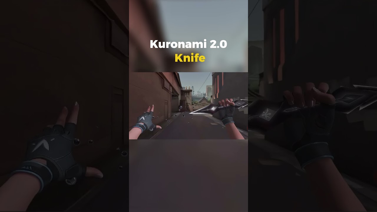 Kuronami 2.0 KNIFE #valorant #valorantskins