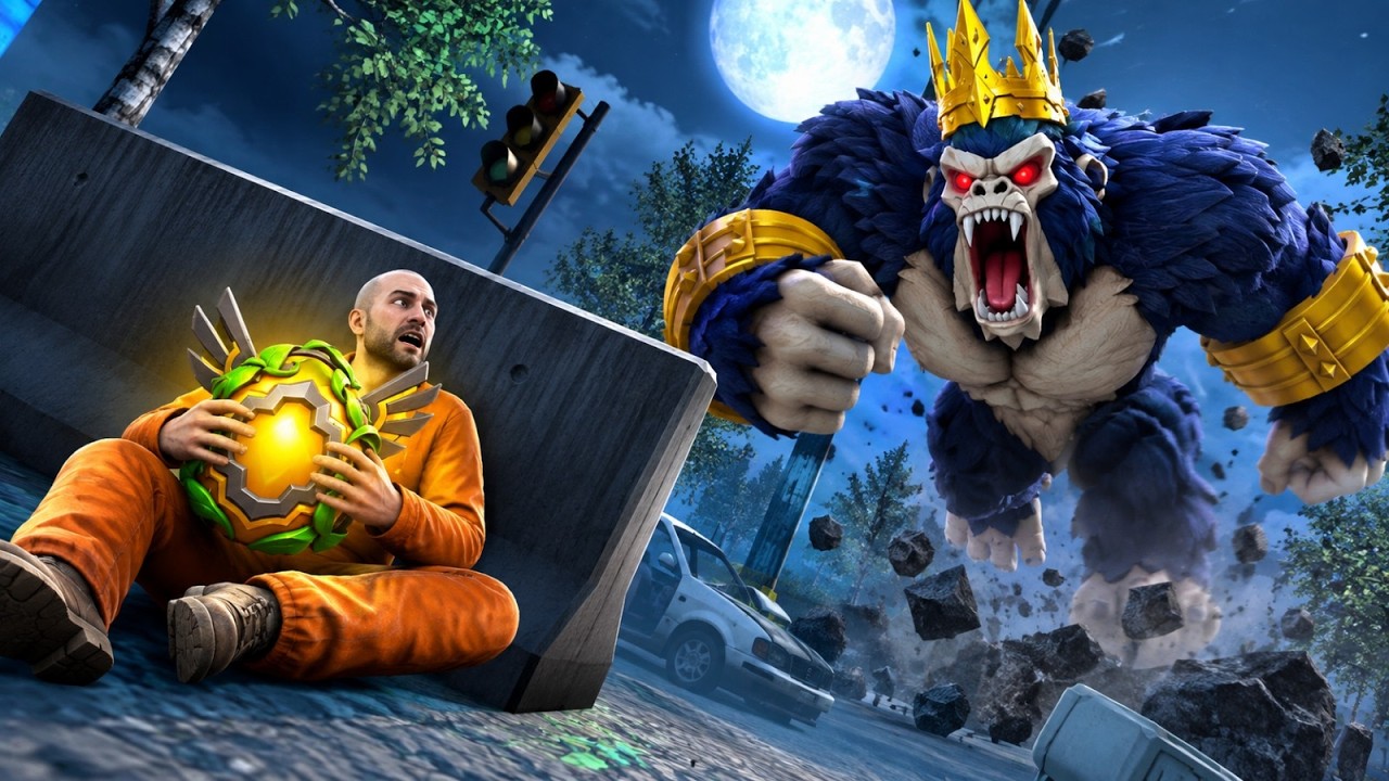 DESCUBRIMOS a ETERNAL GORILA KING (Steal an Egg) en el ZOOLOGICO | GARRY'S MOD