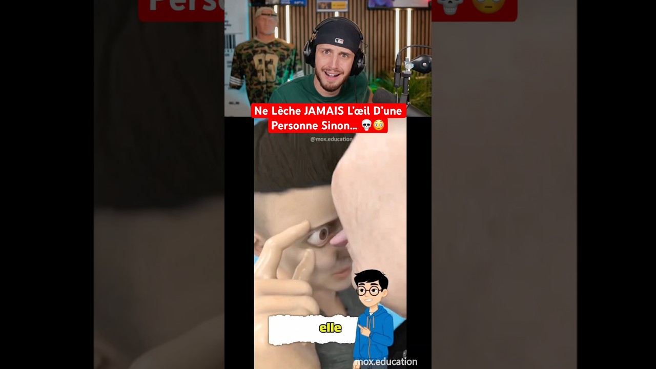 Ne Lèche JAMAIS L’œil D’une Personne Sinon… 💀😳