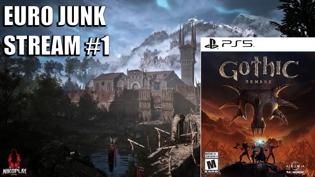 LETS START NG AGAIN ► Gothic 1 Remake (PS5 Pro) STREAM #1