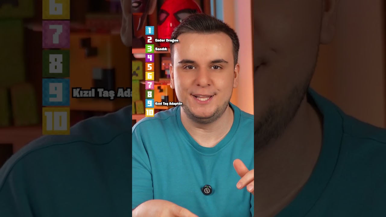 EN SEVDİĞİM Minecraft EŞYALARIMI SIRALADIM!
