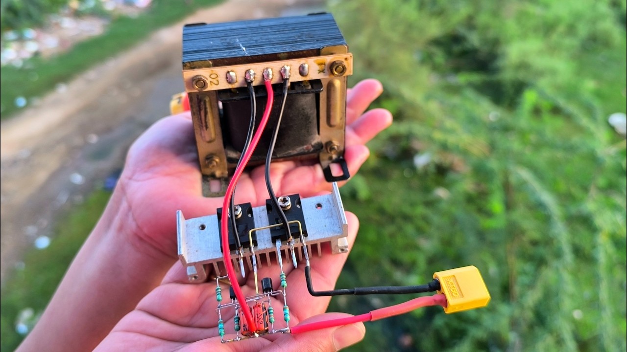 Genius DIY 500W Inverter Build - Works Like A Charm!