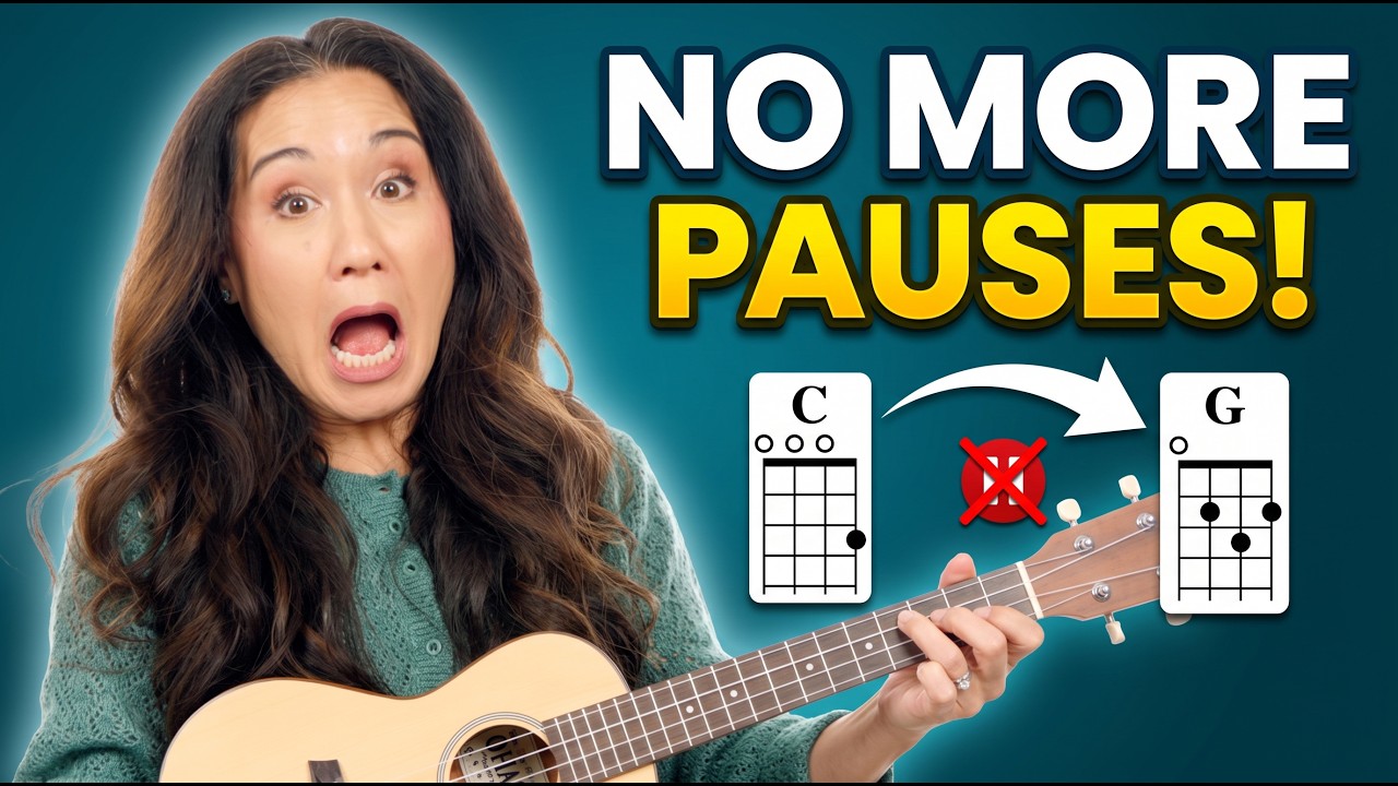 How to Change Chords Faster on Ukulele Without Freezing