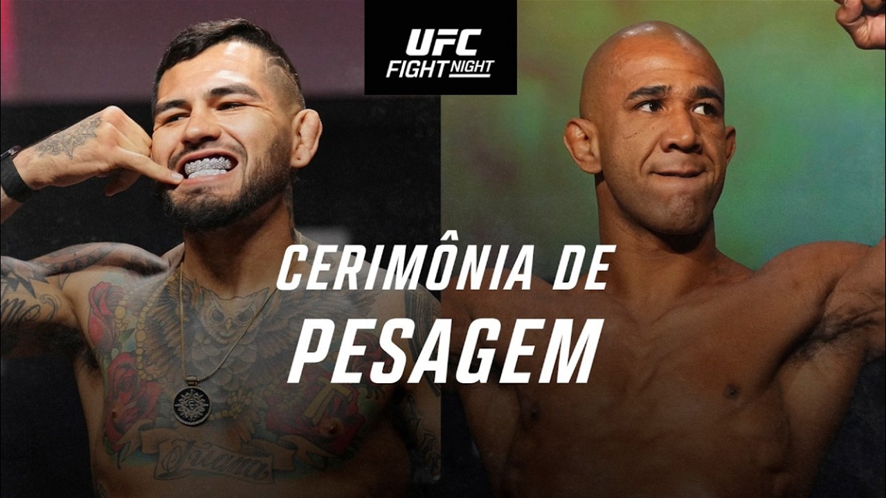 AO VIVO | CERIMÔNIA DE PESAGEM UFC Sacramento