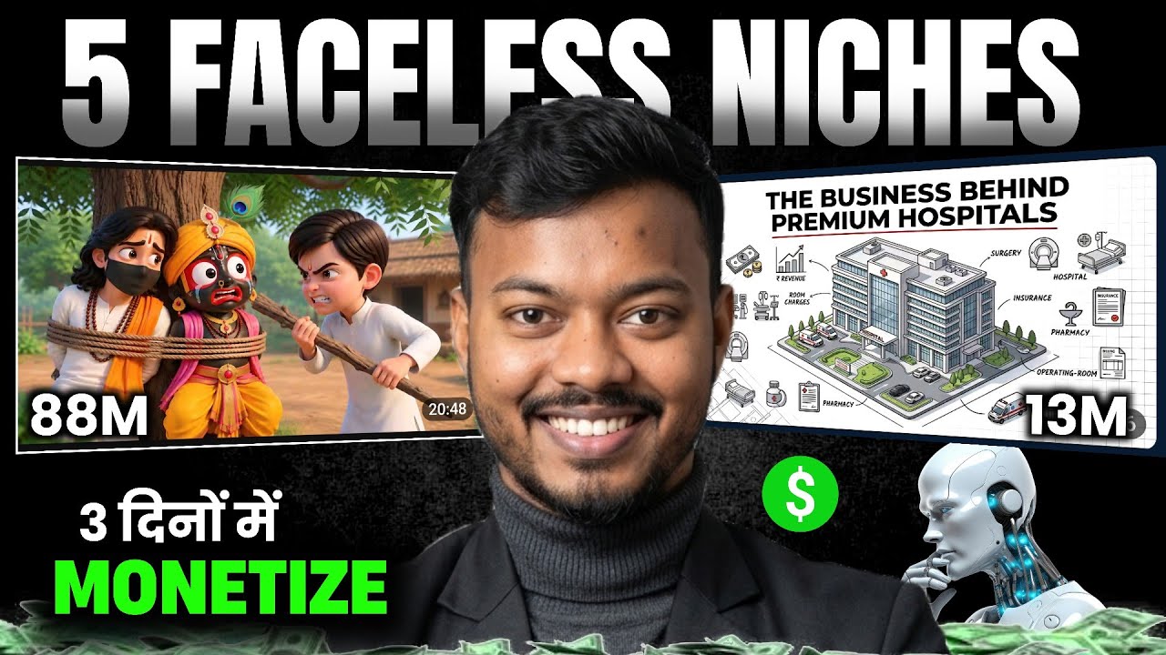 5 Faceless YouTube Niches That Can Monetize FAST in 2026 🤑 | Low Competition & High RPM Ideas