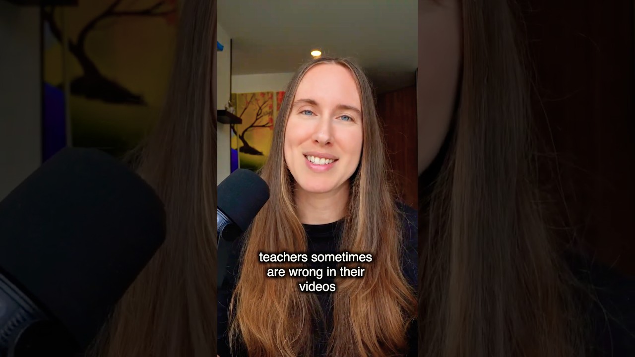 This English teacher should know better... 🥴