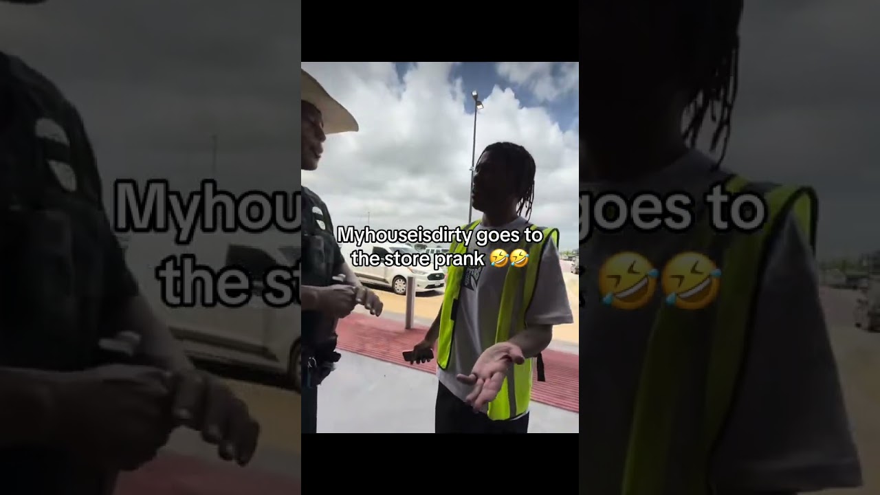 Myhouseisdirty goes to the store prank