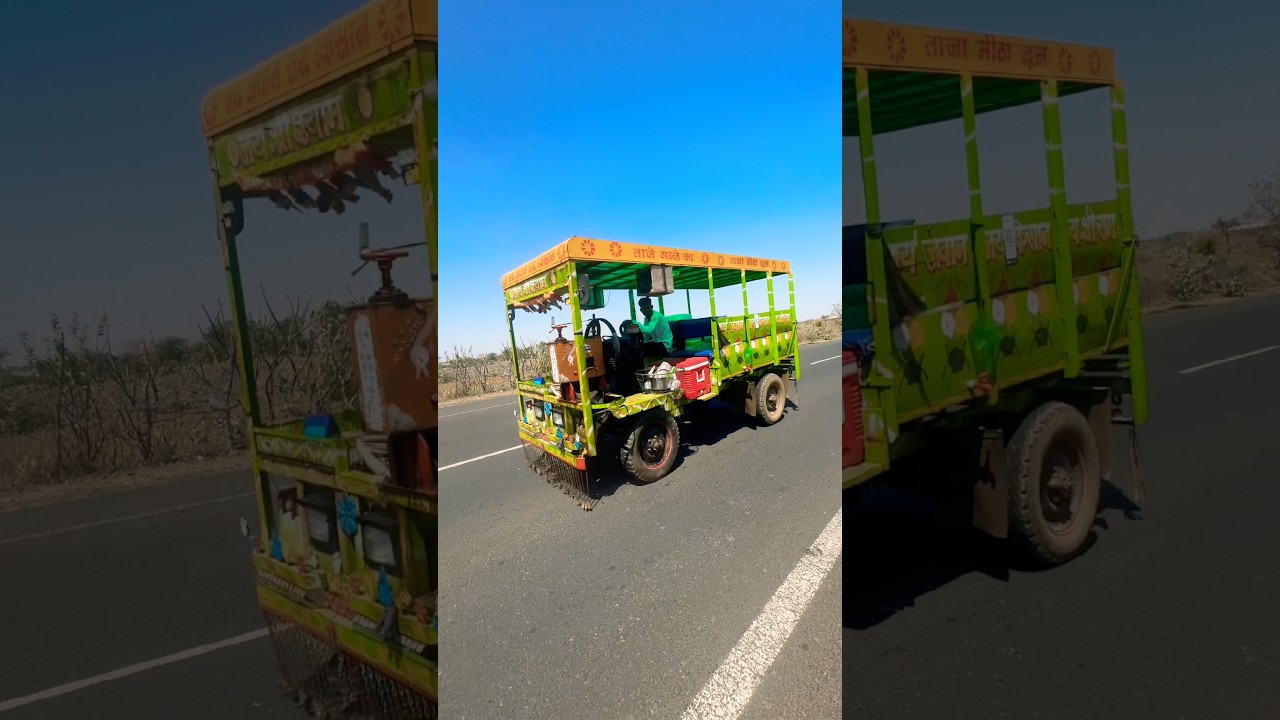 Kya गाड़ी देखना पाडरहे 😳 a#desitraveler #vanlife #caravan