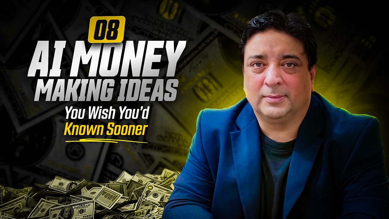 8 AI Money Making Ideas | You Wish You Knew Sooner | Earn Money | AI Product Business ideas