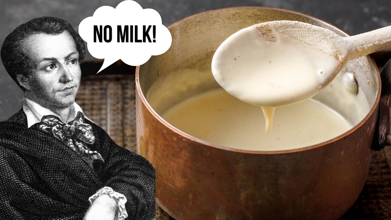 Antonin Carême Grand béchamel 1800’s recipe- part 1