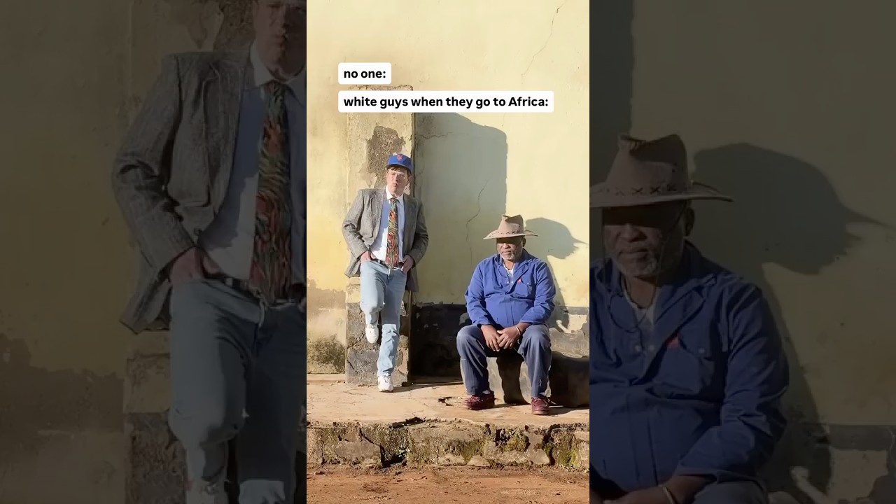 White Guys When They Go to Africa