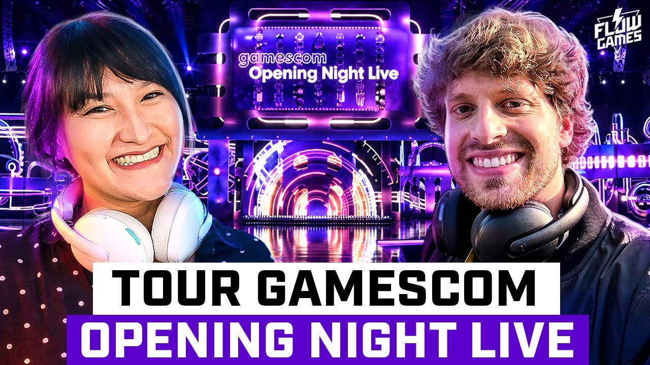 POR DENTRO DA GAMESCOM OPENING NIGHT LIVE 2026! - #flowgames