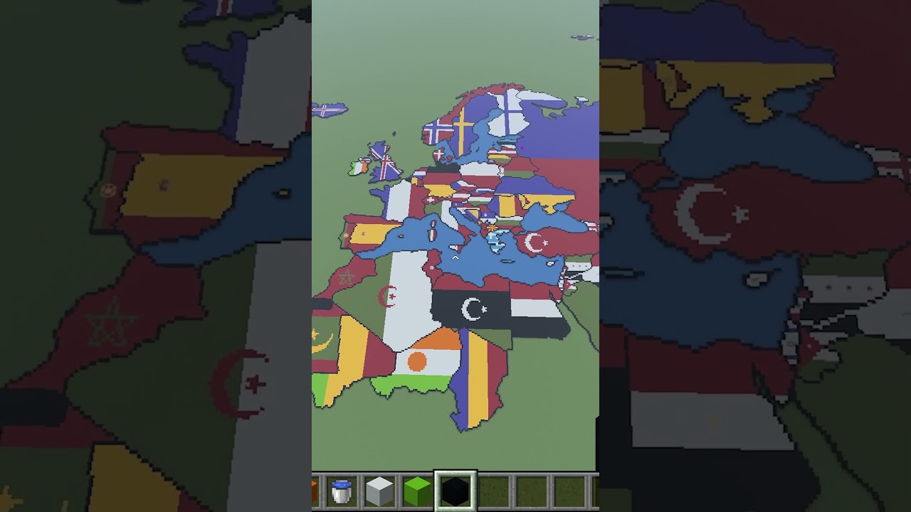 Minecraftowa mapa świata odc.104 #minecraft #gaming #shorts