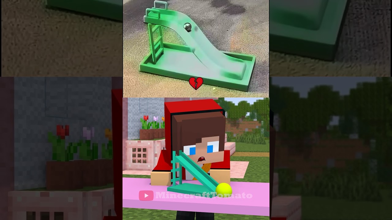 JJ Marble Illusion Prank 🤯😵 - MAIZEN Minecraft Animation
