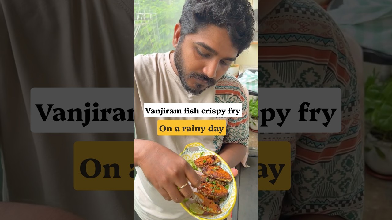 Fish fry on a rainy day🌧️ #shorts #shortsindia #telugu #teluguvlogs #shishacouple #minivlog #fish