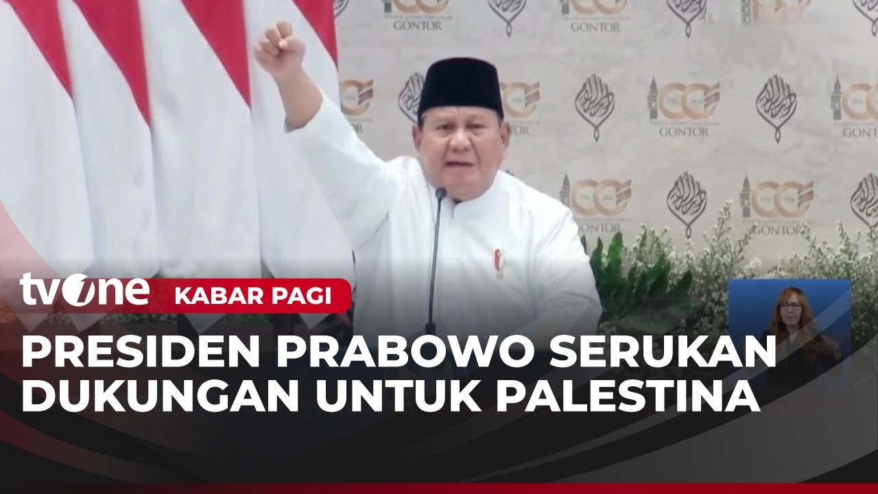Presiden Prabowo Hadiri Resepsi 100 Tahun Gontor | Kabar Pagi