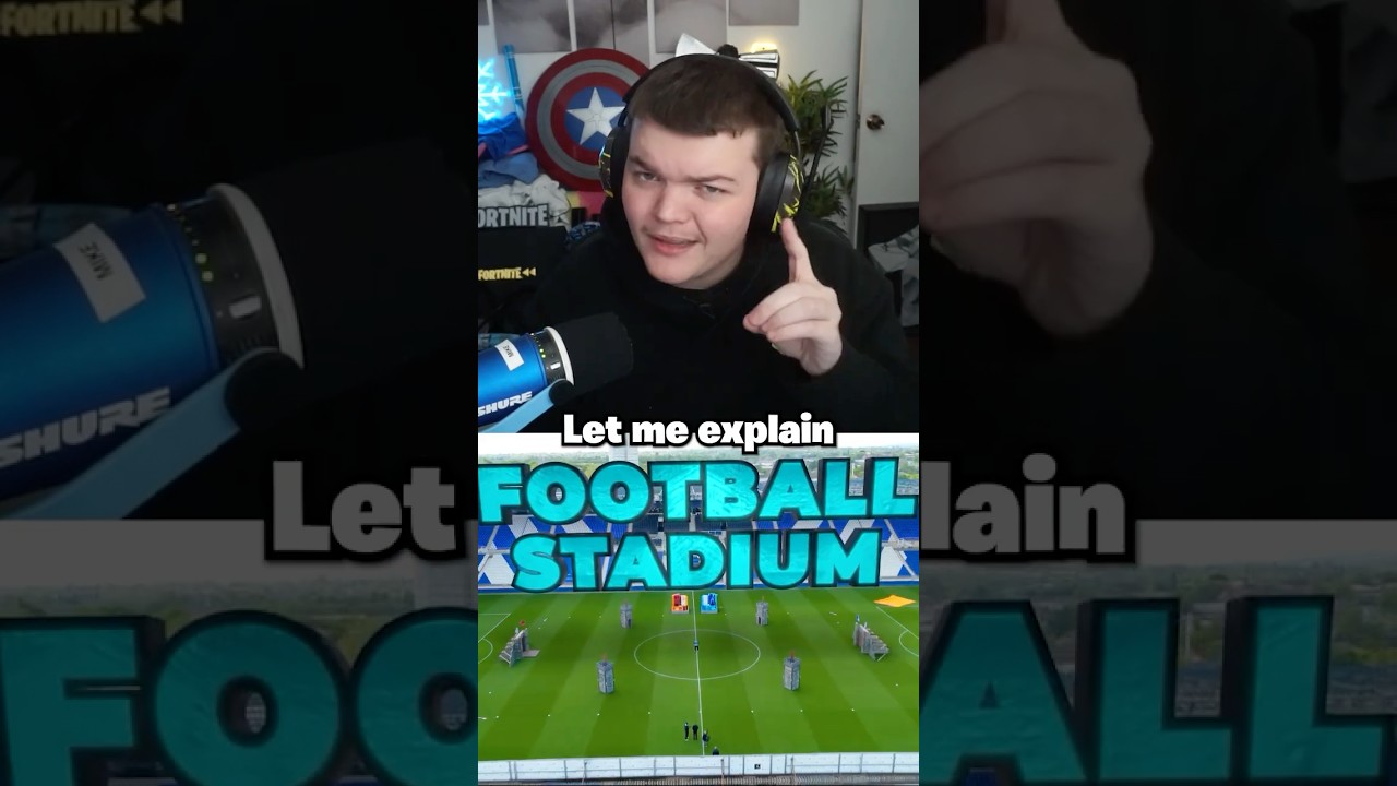 I WON a Game of Fortnite in a Football Stadium
