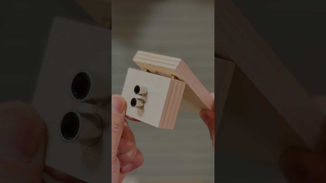 A Twist on the Dowel Jig #shorts #woodworking #diy