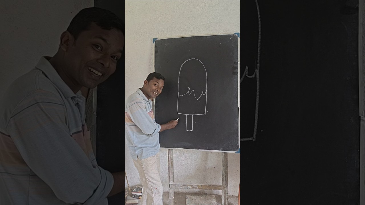 Easy ice cream drawing #art #drawing #viral #howto #artwork #tutorial #shorts