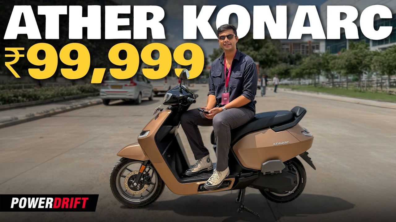Ather Konarc Launched: S Line, Z Line, Range & Features Explained