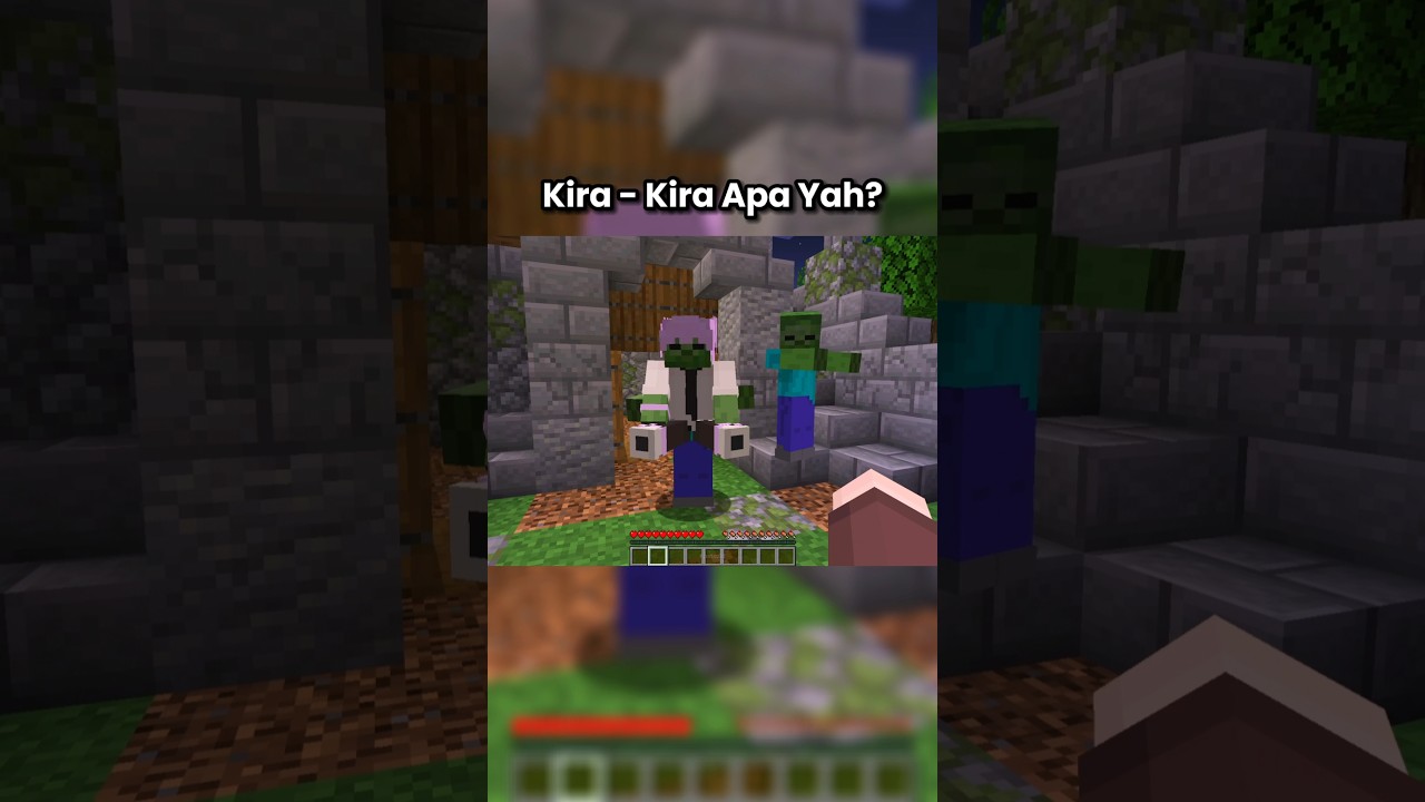 Niat Cari Kelemahan Zombie Malah Gagal #minecraft #shorts