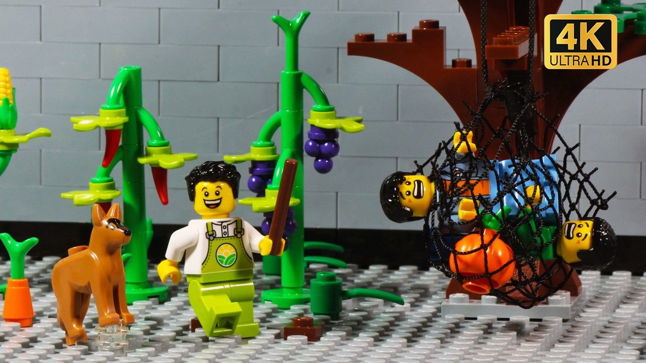 LEGO City Farm The Great Garden Robbery - Catching The Vegetable Thieves!
