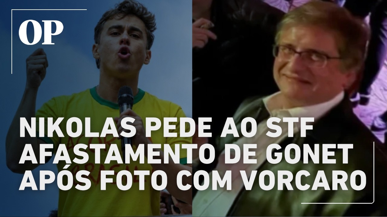 Nikolas aciona Edson Fachin e pede o afastamento Gonet após foto com Vorcaro