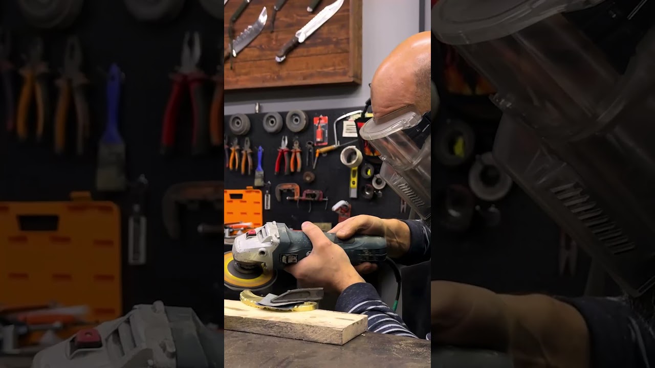 Brass Karambit: Sand Casting & Metal Finishing