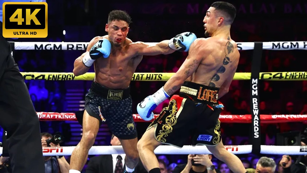 Teofimo Lopez vs. Jamaine Ortiz | 4K - FULL HIGHLIGHTS #boxing #sports #combat