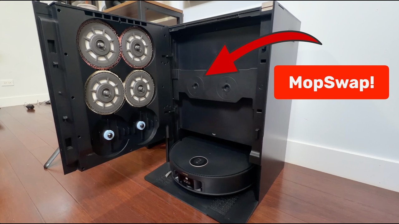 MOVA Mobius 60 Robot Vacuum: Flagship Clean with MopSwap!