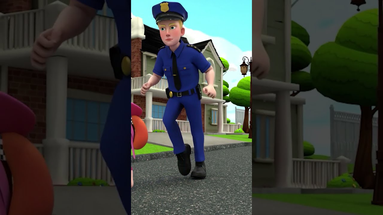 What happened to the ice cream truck? | Police Song for Kids | Nursery Rhymes#shorts