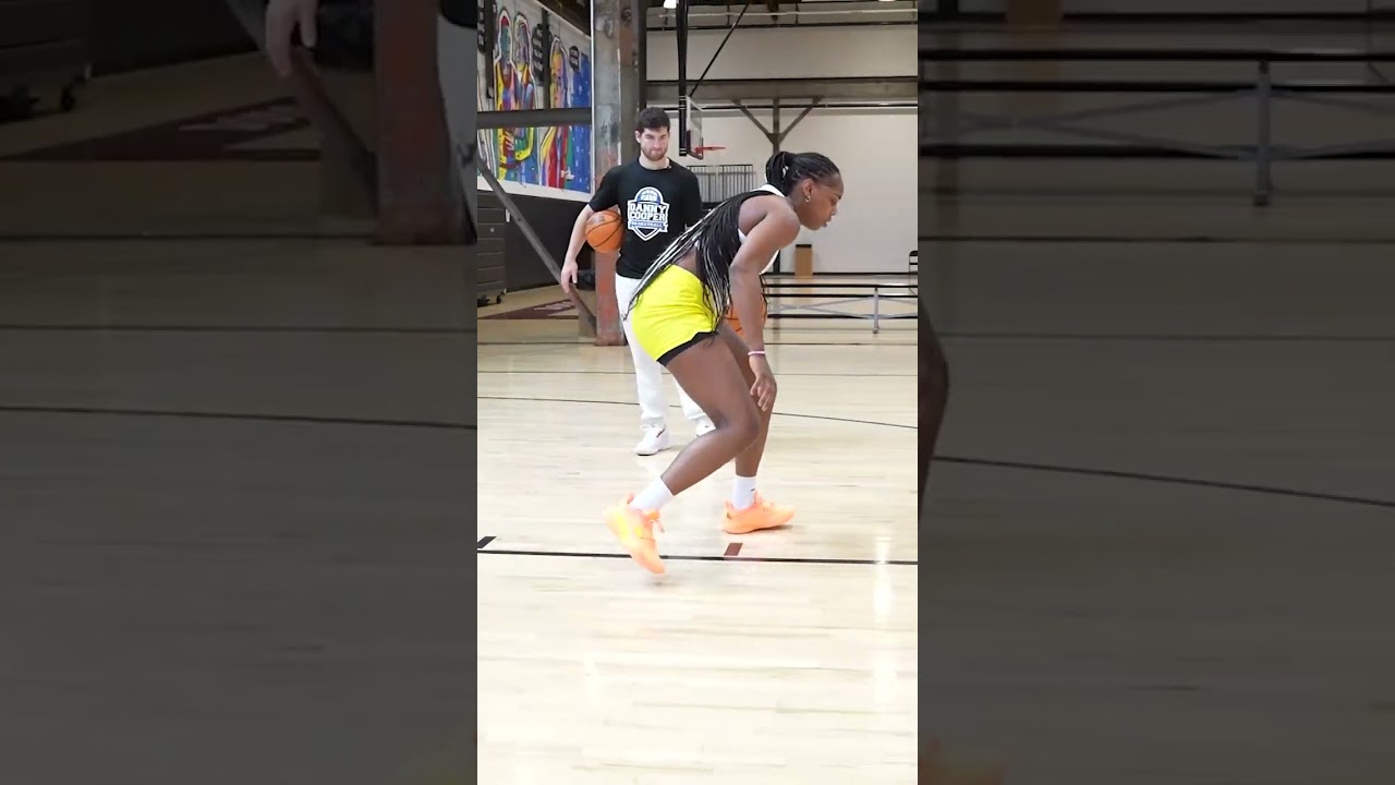 Try this on-the-move ball handling series to work on your handle: