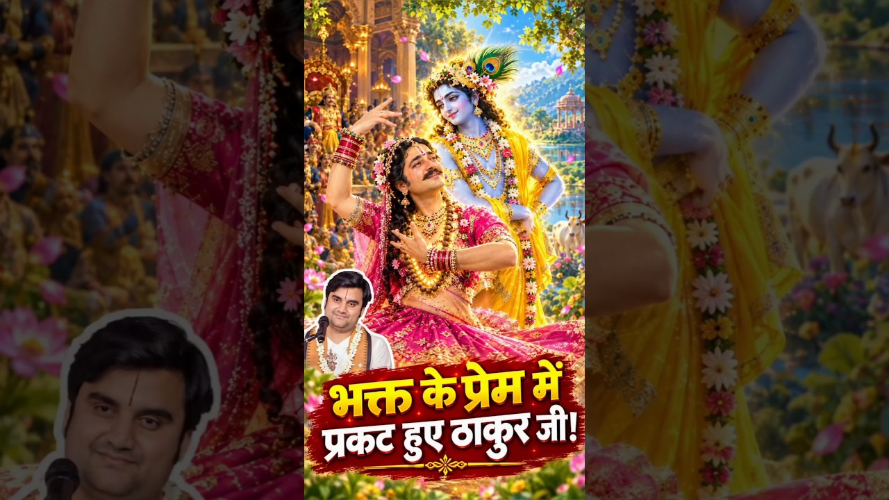 नारायण दास जी की अद्भुत भक्ति | जब साक्षात श्याम सुंदर प्रकट हुए @BhaktiPath #indreshji #katha