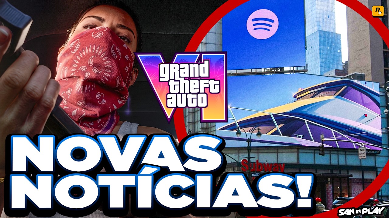 😱 SPOTIFY X GTA 6: Campanha ACABA de SER CONFIRMADA em Outdoors Espalhados pelos EUA... (Veja Tudo)