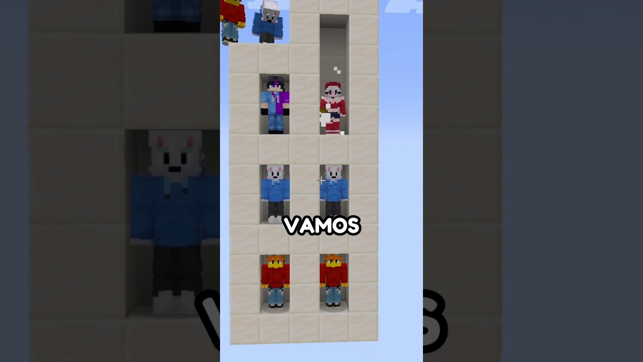 ADIVINA A LOS YOUTUBERS #nabi #minecraft #shorts