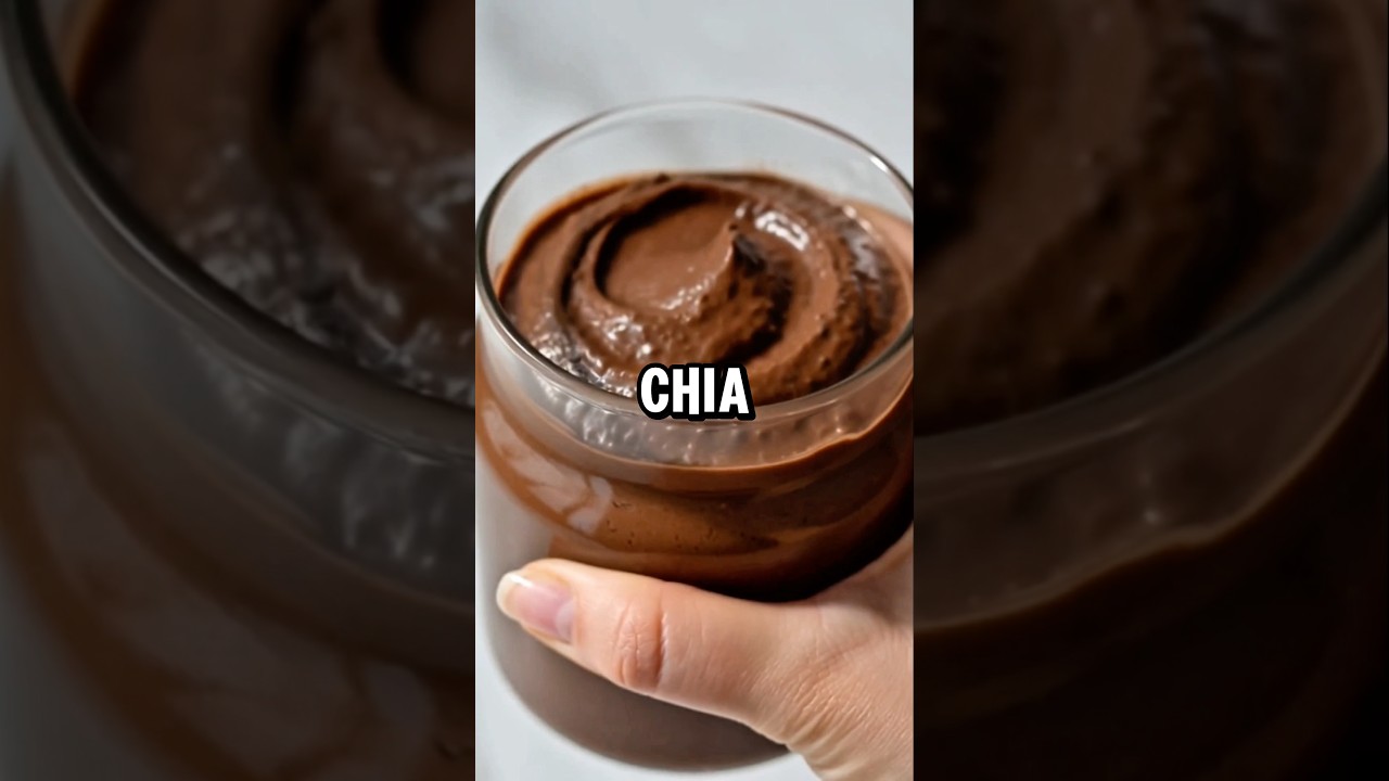 Chocolate Chia Pudding 😋 #recipe #health #healthyfood