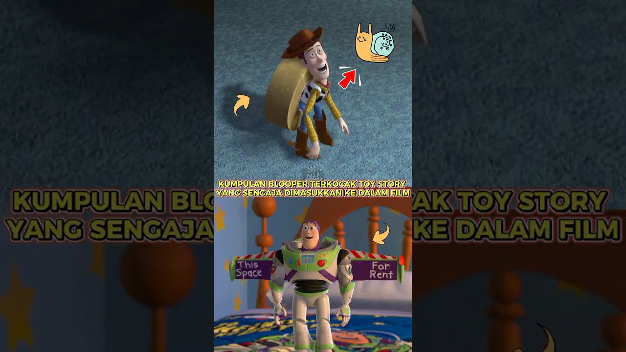 Nggak nyangka bloopers Toy Story selucu ini! 🤣 #toystory #pixar #ngakak