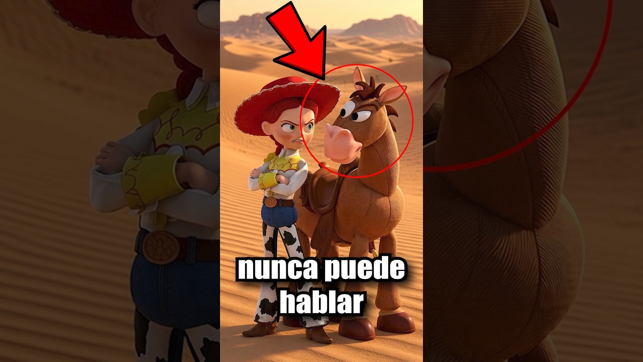 ¿Por qué Tiro al Blanco NUNCA habla? 😨 #toystory #shorts