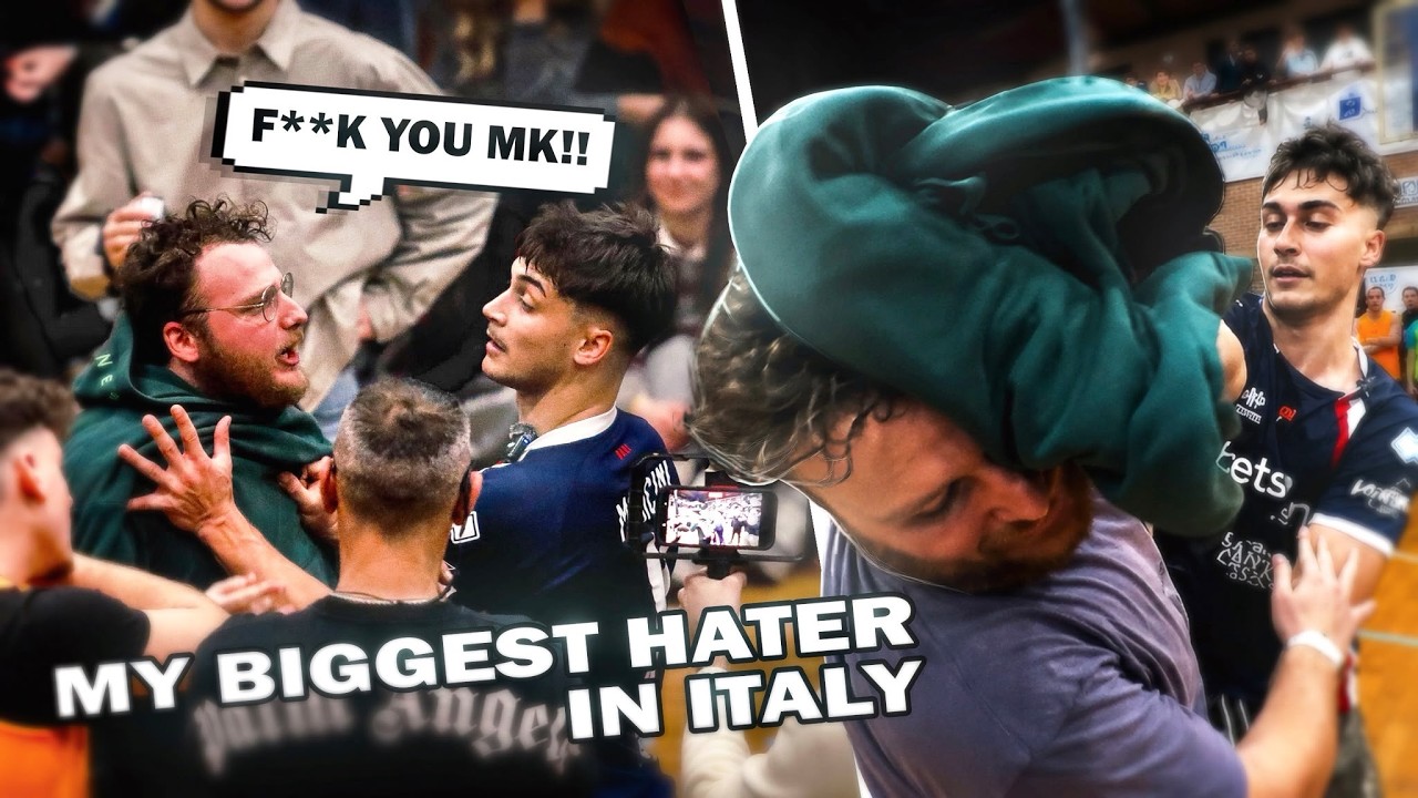 The Green Hoodie Hater CRASHED My 1v1 Event (IT GOT PHYSICAL!!)