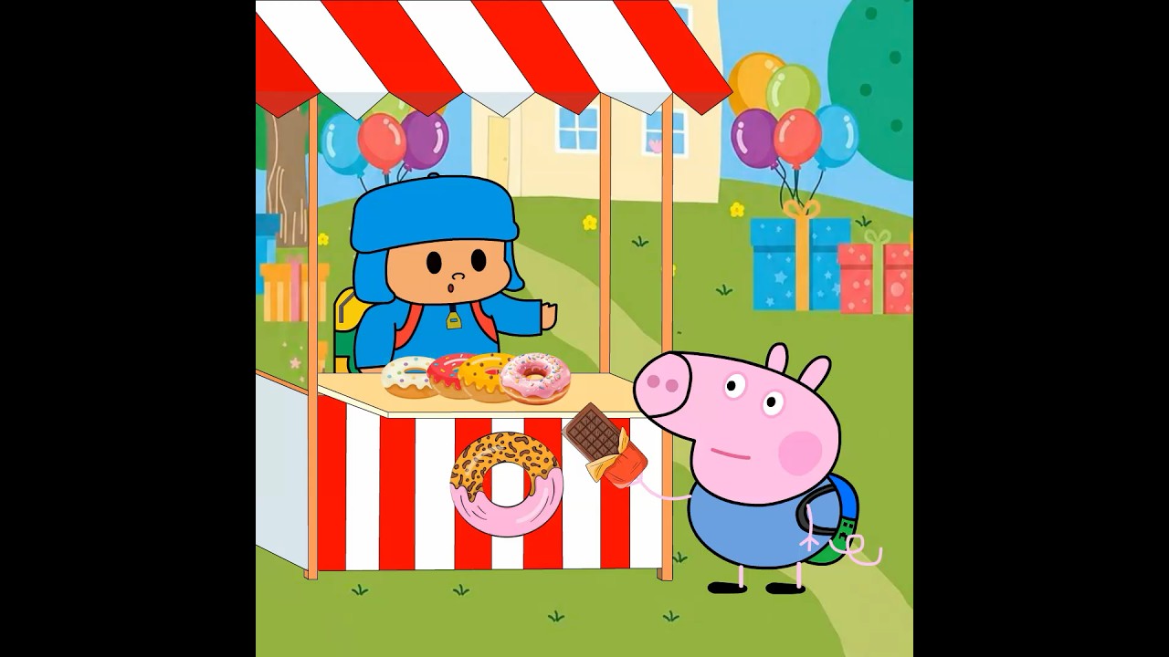 POKOYO NO SABE SUMAR 😫❌🍫 #peppapig